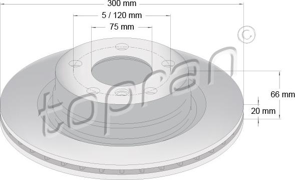 Topran 501 902 - Əyləc Diski furqanavto.az