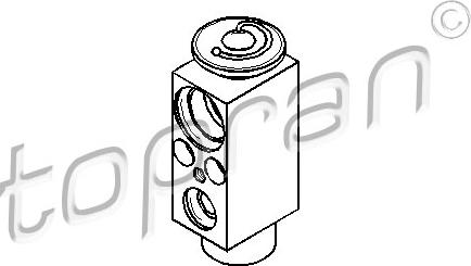 Topran 501 491 - Genişləndirici klapan, kondisioner furqanavto.az