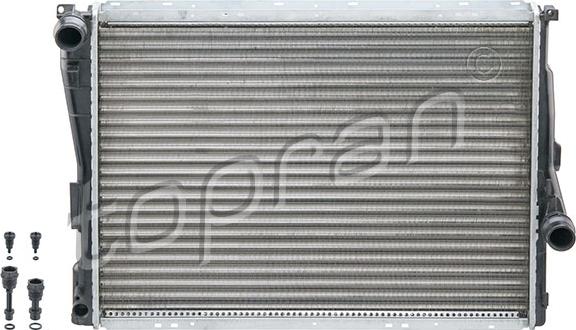 Topran 502 278 - Radiator, mühərrikin soyudulması furqanavto.az