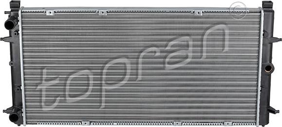 Topran 105 746 - Radiator, mühərrikin soyudulması furqanavto.az