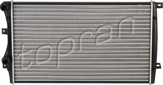 Topran 115 632 - Radiator, mühərrikin soyudulması furqanavto.az