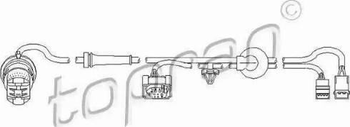 Topran 110 487 - Sensor, təkər sürəti furqanavto.az
