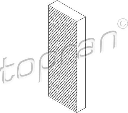 Topran 110 547 - Filtr, daxili hava furqanavto.az
