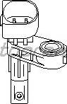 Topran 110605755 - Sensor, təkər sürəti furqanavto.az