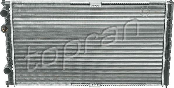 Topran 113 325 - Radiator, mühərrikin soyudulması furqanavto.az