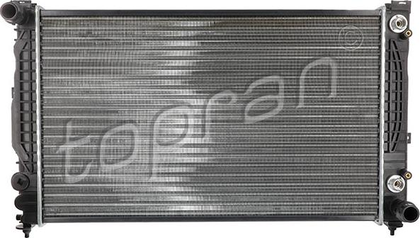 Topran 112 294 - Radiator, mühərrikin soyudulması furqanavto.az