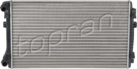 Topran 117 032 - Radiator, mühərrikin soyudulması furqanavto.az