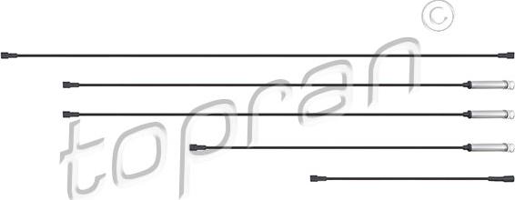 Topran 202 512 - Alovlanma kabeli dəsti furqanavto.az