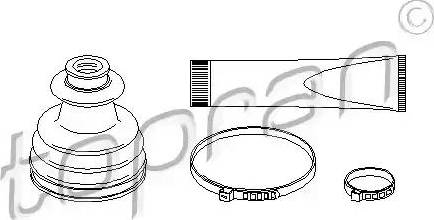 Topran 720300 - Körük, sürücü val furqanavto.az