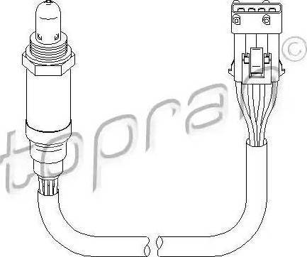 Topran 721 855 - Lambda Sensoru furqanavto.az