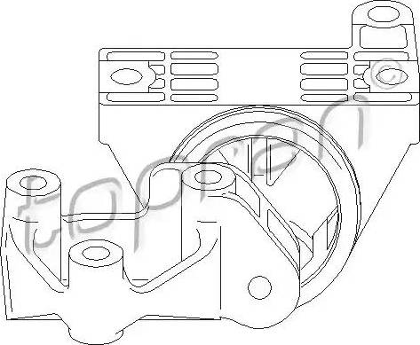 Topran 722 092 - Tutacaq, mühərrik montajı furqanavto.az