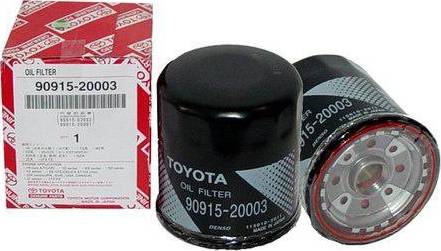 TOYOTA 9091520003 - Yağ filtri furqanavto.az