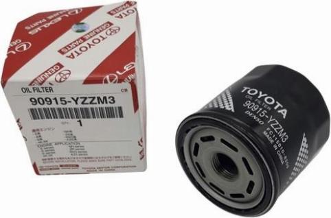 TOYOTA 90915-YZZM3 - Yağ filtri furqanavto.az