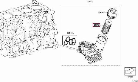 TOYOTA 04152WAA01 - Yağ filtri furqanavto.az