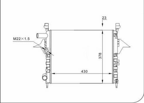 TQ 54517 - Radiator, mühərrikin soyudulması furqanavto.az