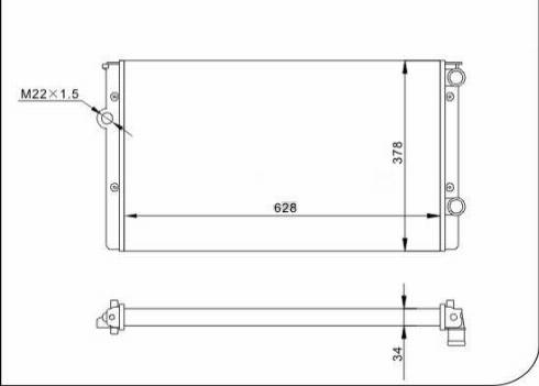 TQ 54520 - Radiator, mühərrikin soyudulması furqanavto.az