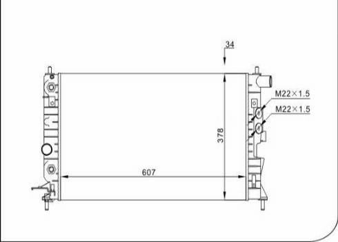 TQ 57248 - Radiator, mühərrikin soyudulması furqanavto.az