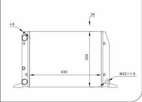 TQ 57206 - Radiator, mühərrikin soyudulması furqanavto.az