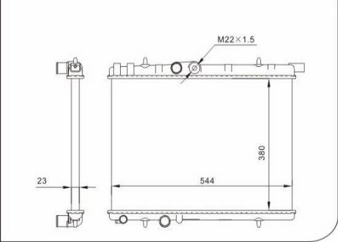 TQ 57235 - Radiator, mühərrikin soyudulması furqanavto.az