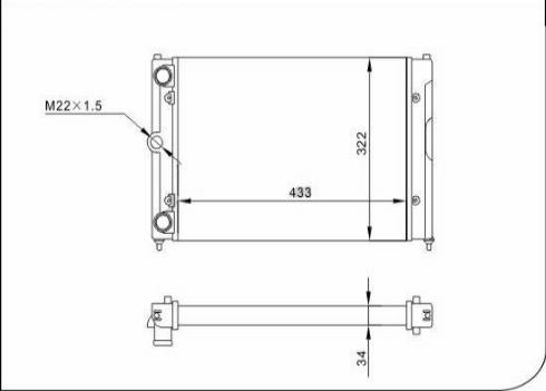 TQ 57230 - Radiator, mühərrikin soyudulması furqanavto.az