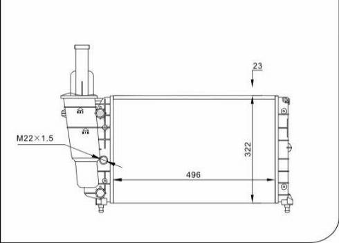 TQ 57270 - Radiator, mühərrikin soyudulması furqanavto.az