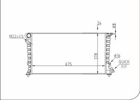 TQ 62126 - Radiator, mühərrikin soyudulması furqanavto.az