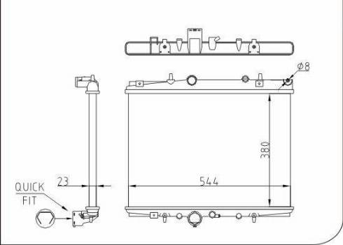 TQ 67577 - Radiator, mühərrikin soyudulması furqanavto.az