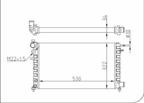 TQ 19868 - Radiator, mühərrikin soyudulması furqanavto.az