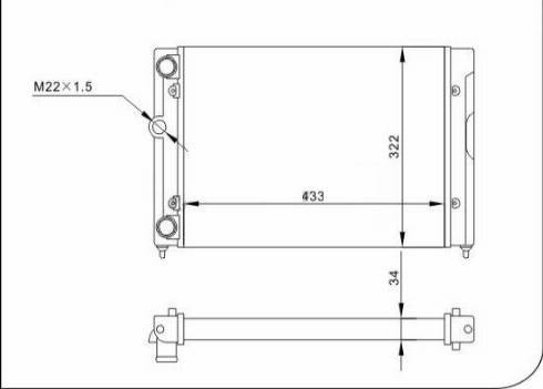 TQ 10128 - Radiator, mühərrikin soyudulması furqanavto.az