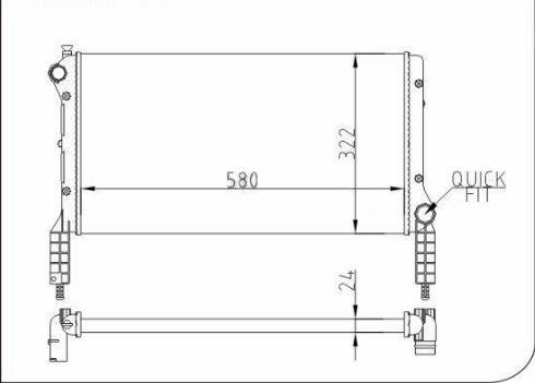 TQ 111400 - Radiator, mühərrikin soyudulması furqanavto.az