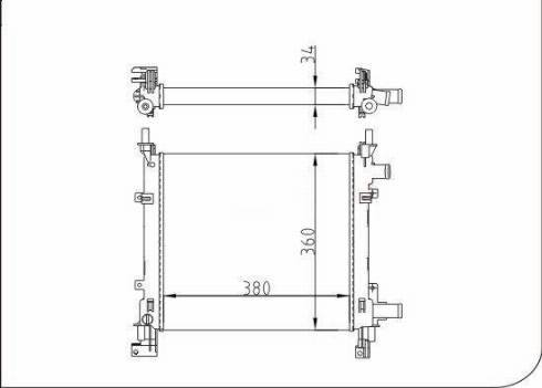 TQ 133702 - Radiator, mühərrikin soyudulması furqanavto.az