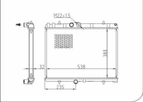 TQ 133773 - Radiator, mühərrikin soyudulması furqanavto.az