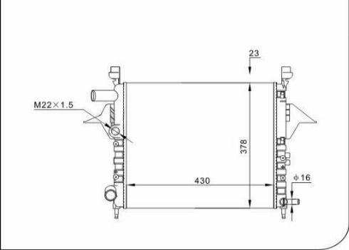 TQ 12889 - Radiator, mühərrikin soyudulması furqanavto.az