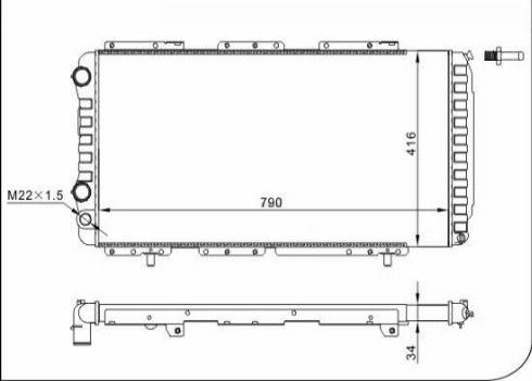 TQ 31159 - Radiator, mühərrikin soyudulması furqanavto.az