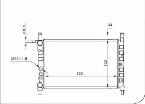 TQ 31157 - Radiator, mühərrikin soyudulması furqanavto.az