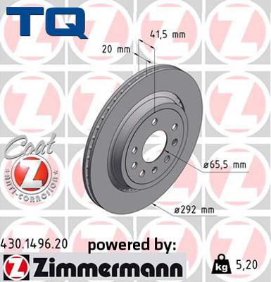 TQ TQ-BD0826 - Əyləc Diski furqanavto.az