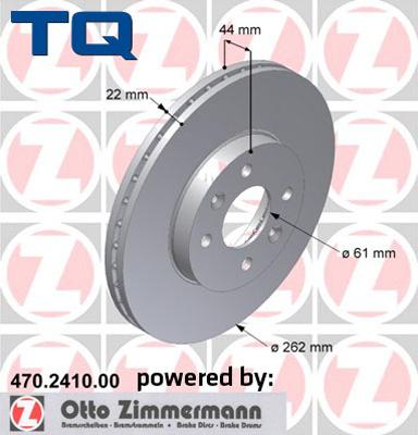 TQ TQ-BD0991 - Əyləc Diski furqanavto.az