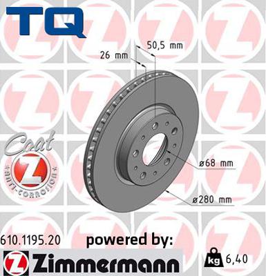 TQ 244559 - Əyləc Diski furqanavto.az