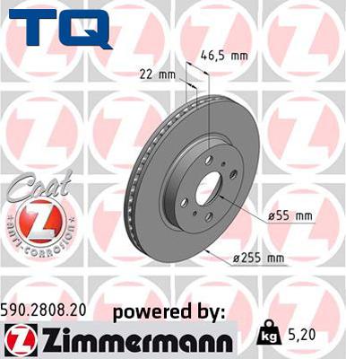 TQ TQ-BD1122 - Əyləc Diski furqanavto.az