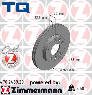 TQ TQ-BD1014 - Əyləc Diski furqanavto.az