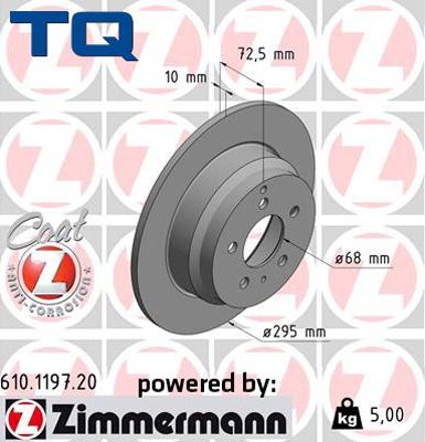 TQ TQ-BD1203 - Əyləc Diski furqanavto.az