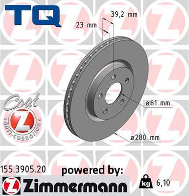 TQ TQ-BD0360 - Əyləc Diski furqanavto.az