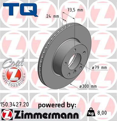 TQ TQ-BD0296 - Əyləc Diski furqanavto.az