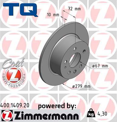 TQ TQ-BD0668 - Əyləc Diski furqanavto.az