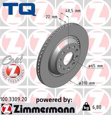 TQ TQ-BD0146 - Əyləc Diski furqanavto.az