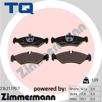 TQ 244691 - Əyləc altlığı dəsti, əyləc diski furqanavto.az