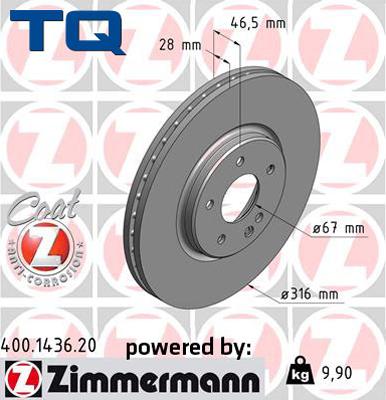 TQ 244600 - Əyləc Diski furqanavto.az