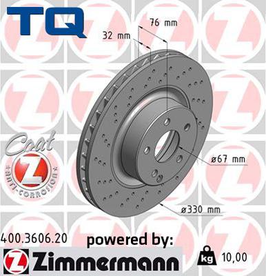 TQ 244602 - Əyləc Diski furqanavto.az