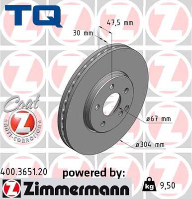 TQ 244610 - Əyləc Diski furqanavto.az