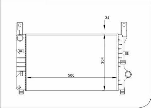 TQ 20053 - Radiator, mühərrikin soyudulması furqanavto.az